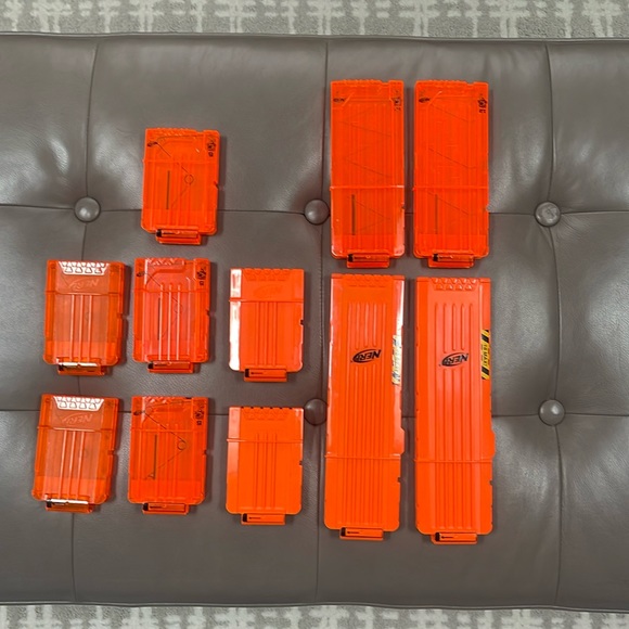 Lot of 11 Nerf gun magazine clips - Picture 1 of 1
